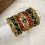 Mayil with Lakshmi bangles