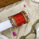 2D Crystal - Purple And Orange