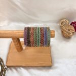 Kundan Bangles - Triangle Design