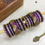 Peacock Style - White and Purple