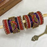 Peacock Style - Red and Purple