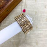 Border Bangles - Gold