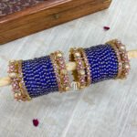 2D Crystal - Baby Pink And Royal Blue