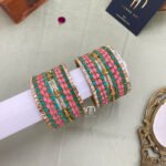 Budget Friendly Lakshmi - Baby Pink & Sky Blue