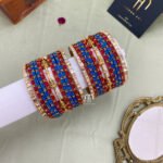Budget Friendly Lakshmi - Krishna Blue And Red