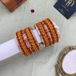 Budget Friendly Lakshmi -Red & Haldi