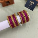 Budget Friendly Bangles - Rani Pink