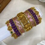 Sita Raman Bangles - Baby Pink And Purple