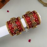 3D Lotus Set - Red And Brown