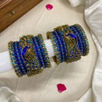 Peacock - light blue & Dark blue