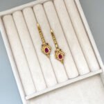 Two side Peacock (Pink) - Designer Hair pins