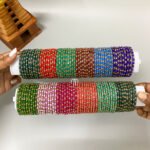 Lotus - kids glass bangles