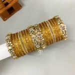 Diamond & Gold replica Bangles - 1