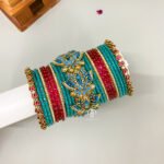 Lily - Rani Pink and Krishna Blue