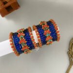 Lotus set - Krishna Blue And  Red