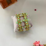 Kolam Bangles - Turquoise green