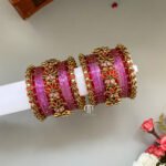 Lotus set - Lavender and Red