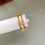 Kids Bangles - white stone floral Kada