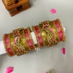 Peacock Style - Peach and Golden