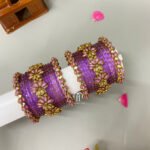 Lotus set - Lavender and Golden
