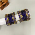 2D Kada Bangles -(Royal Blue)