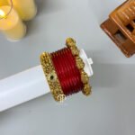 Rashmika Inspired Bangle set - Red